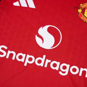 B.FERNANDES #8 Manchester United Home Player Version Jersey 2025/26 - Image 10