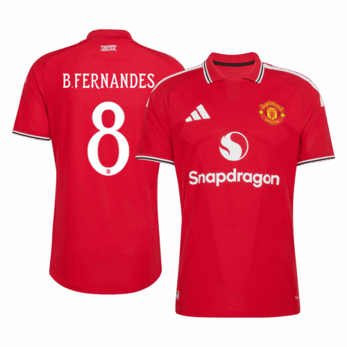 B. FERNANDES #8 Manchester United Home Player Version Jersey 2026/27 - UCL