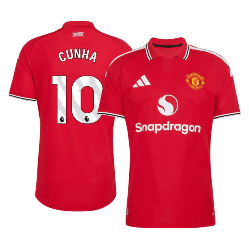 CUNHA #10 Manchester United Home Player Version Jersey 2026/27
