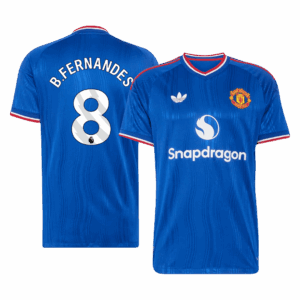 736365_1 B. FERNANDES #8 Manchester United Away Player Version Jersey 2026/27