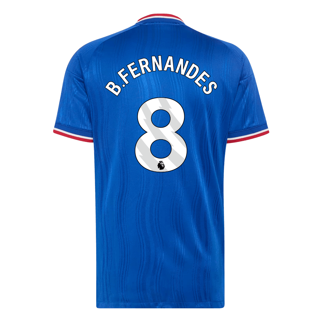 736365_2 B. FERNANDES #8 Manchester United Away Player Version Jersey 2026/27