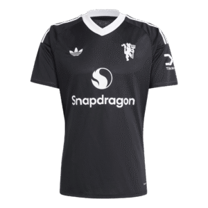Manchester United Third Away Goalkeeper Soccer Jersey 2024/25 Black