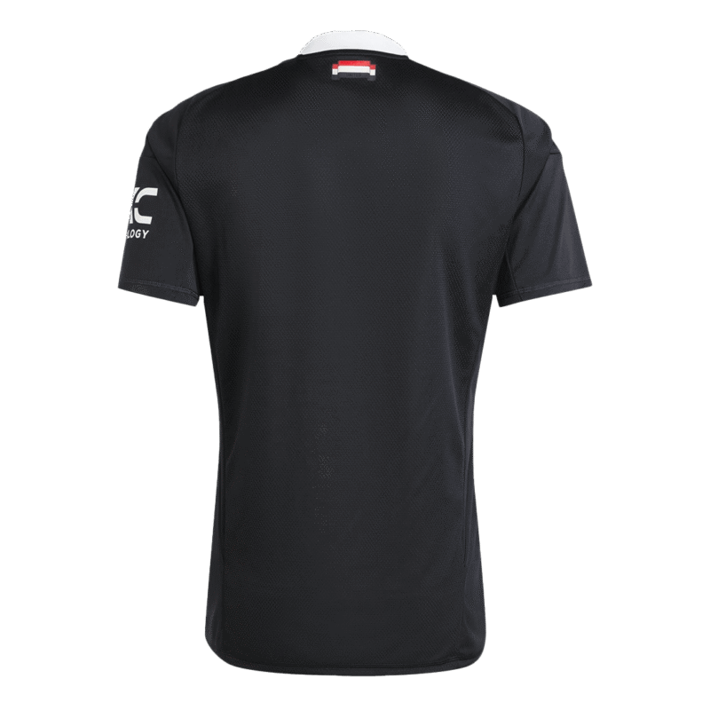 Manchester United Third Away Goalkeeper Soccer Jersey 2024/25 Black