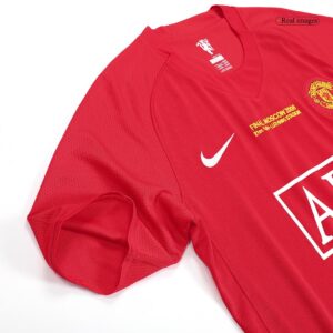 Retro Soccer Jersey Manchester United Home 2007/08 UCL - Image 10