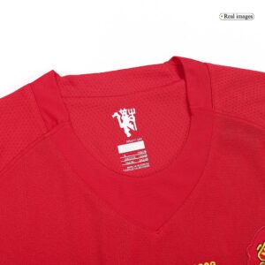 Retro Soccer Jersey Manchester United Home 2007/08 UCL - Image 6