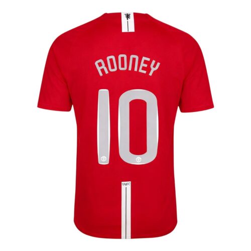 Retro Soccer Jersey ROONEY #10 Manchester United Home 2007/08 - UCL Final