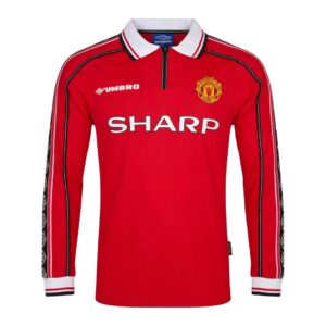 Retro Jersey Manchester United Home Long Sleeve 1998/99