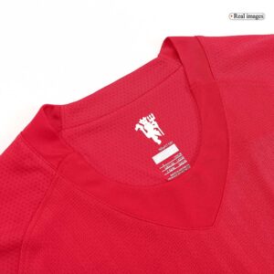 Retro Jersey Manchester United Home Long Sleeve 2007/08 - Image 5