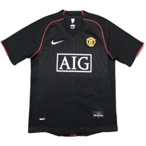 Retro Soccer Jersey SCHOLES #18 Manchester United Away 2007/08 - Image 4