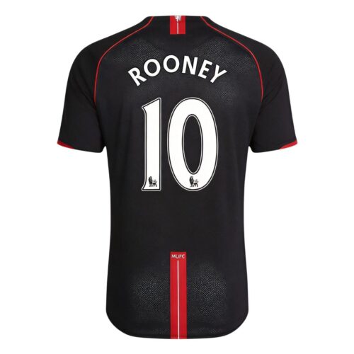Retro Soccer Jersey ROONEY #10 Manchester United Away 2007/08