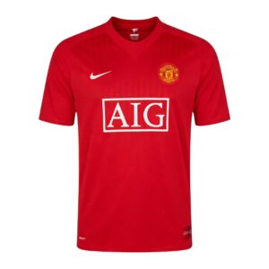 Retro Soccer Jersey Manchester United Home 2007/08