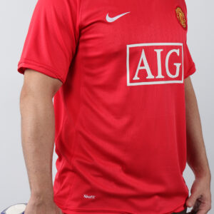 Retro Soccer Jersey Manchester United Home 2007/08 - Image 3