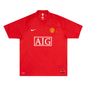 Retro Soccer Jersey SCHOLES #18 Manchester United Home 2007/08 - Image 4