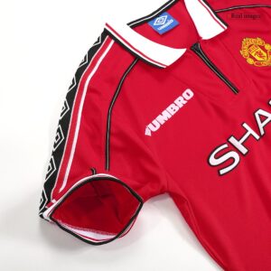 Retro Soccer Jersey Manchester United Home 98/00 - Image 12