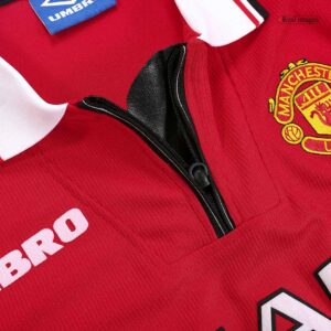 Retro Soccer Jersey Manchester United Home 98/00 - Image 9