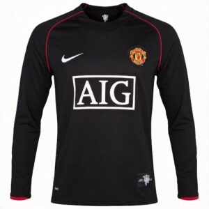 Retro Soccer Jersey SCHOLES #18 Manchester United Away Long Sleeve 2007/08 - Image 2