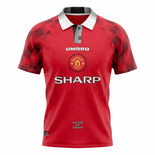 Retro Soccer Jersey Manchester United Home 1996/97