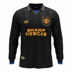 Retro Soccer Jersey Manchester United Away Long Sleeve 1993/94