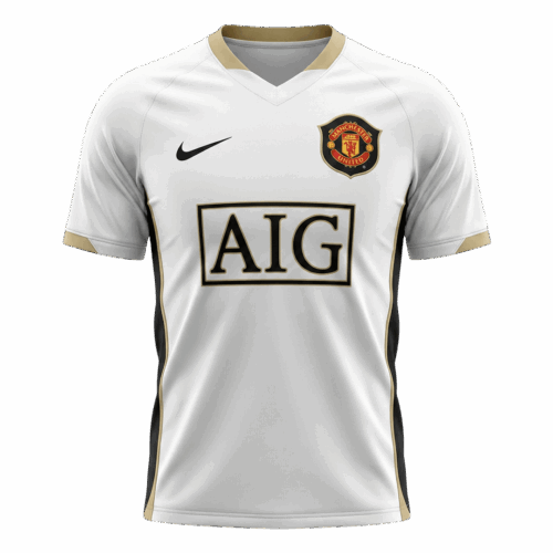 Retro Soccer Jersey Manchester United Away 2006/07
