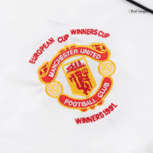Retro Soccer Jersey Manchester United Away 1991 - Image 4