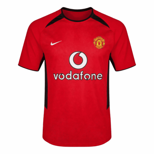 Retro Soccer Jersey Manchester United Home 2002/04