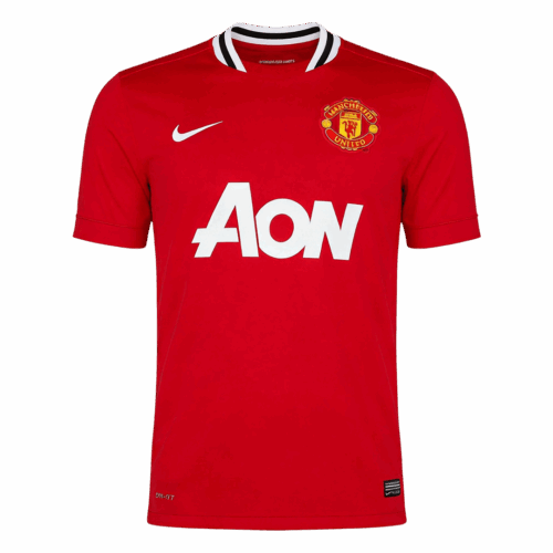 Retro Soccer Jersey Manchester United Home 2011/12