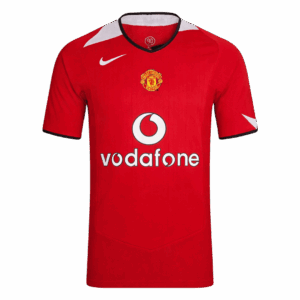 702261_1 Retro Soccer Jersey Manchester United Home 2004/06