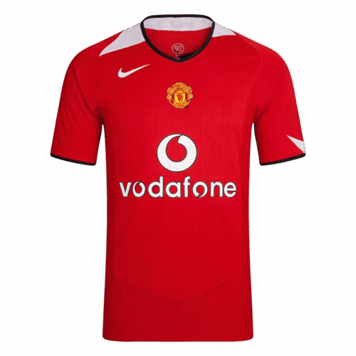 Retro Soccer Jersey Manchester United Home 2004/06