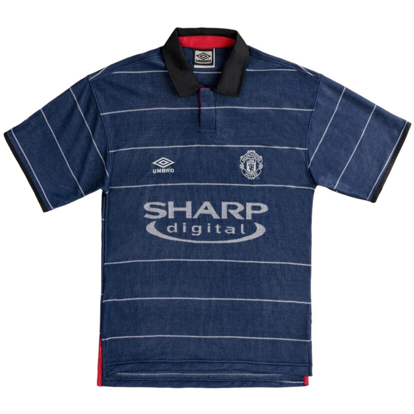 Retro Soccer Jersey Manchester United Away 1999/00