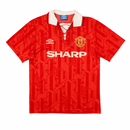 Retro Soccer Jersey Manchester United Home 1992/94
