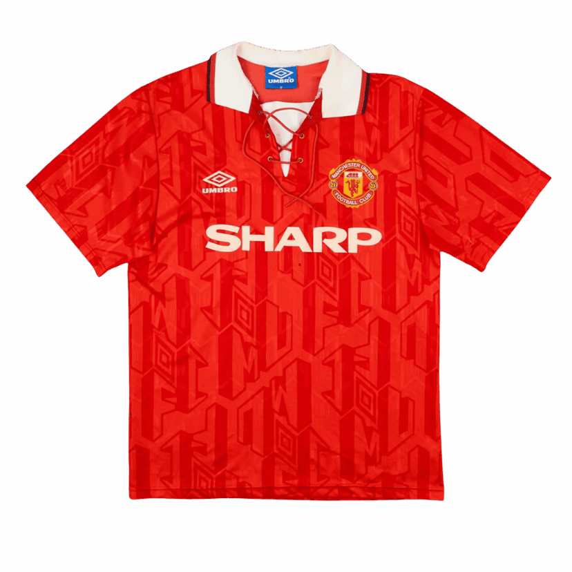 Retro Soccer Jersey Manchester United Home 1992/94