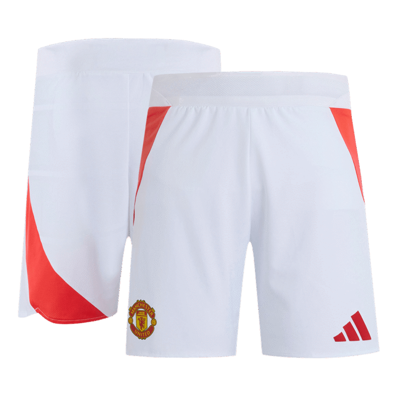 Manchester United Home Authentic Soccer Shorts 2024/25