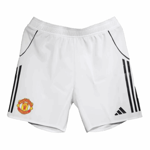 Manchester United Home Player Version Soccer Shorts 2025/26