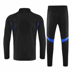 Manchester United 1/4 Zip Tracksuit 2025/26 Black - Image 2