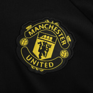 Manchester United 1/4 Zip Tracksuit 2025/26 Black - Image 7