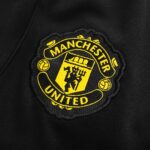 Manchester United 1/4 Zip Tracksuit 2025/26 Kids Black