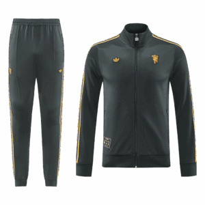 Manchester United Jacket Tracksuit 2025/26 Black