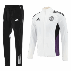 Manchester United Tracksuit 2025/26 White - Image 2