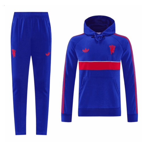 Manchester United Hoodie Tracksuit 2026/27 Blue