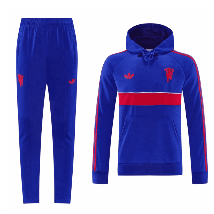 Manchester United Hoodie Tracksuit 2026/27 Blue