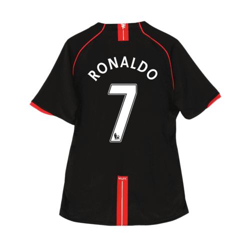 Vintage Soccer Jersey RONALDO #7 Manchester United Away 2007/08