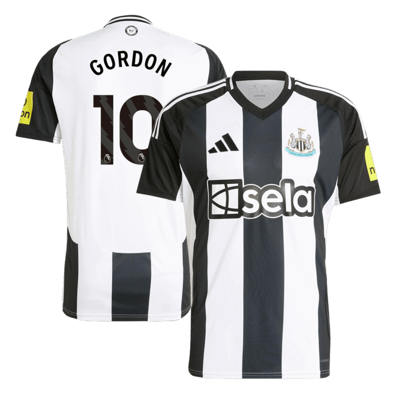 GORDON #10 Newcastle United Home Soccer Jersey 2024/25