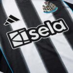 590061_10 Newcastle United Home Authentic Soccer Jersey 2025/26