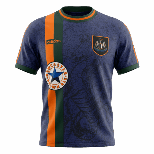 Retro Soccer Jersey Newcastle United Away 1997/98
