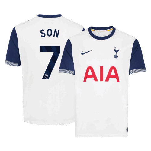 SON #7 Tottenham Hotspur Home Soccer Jersey