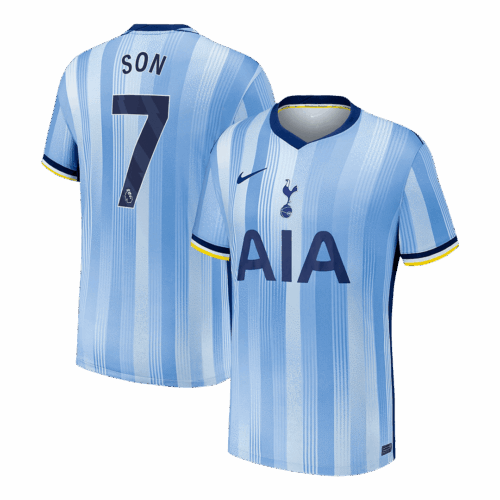 SON #7 Tottenham Hotspur Away Soccer Jersey