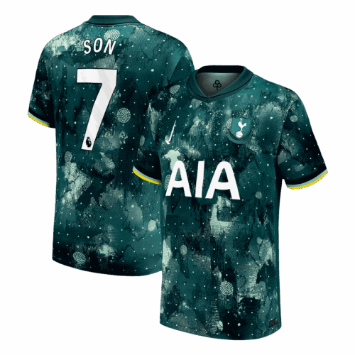 SON #7 Tottenham Hotspur Third Away Soccer Jersey