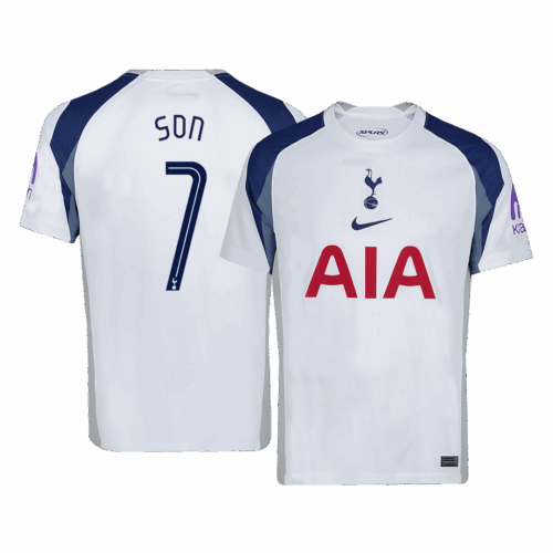 SON #7 Tottenham Hotspur Home Soccer Jersey 2025/26 -UCL