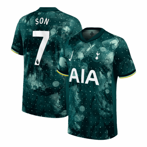SON #7 Tottenham Hotspur Third Away Player Version Jersey