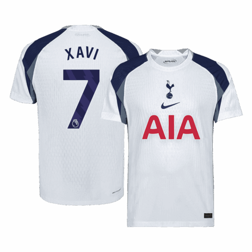 XAVI #7 Tottenham Hotspur Home Player Version Jersey 2025/26